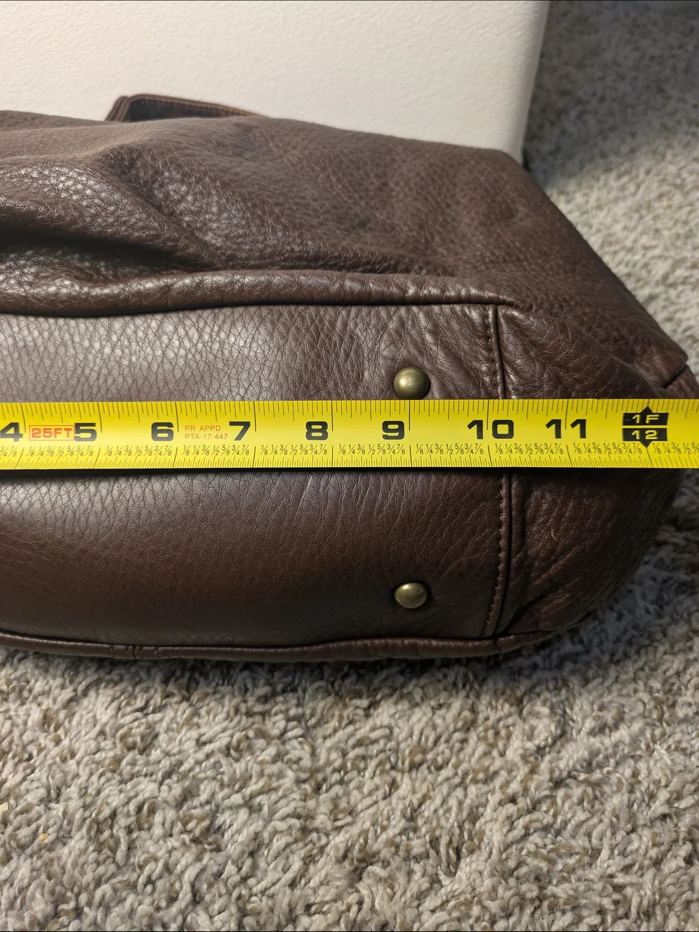 Ampere Brown Pebbled Hobo Slouchy Hobo Bag Oversized Everyday Fashionable Casual